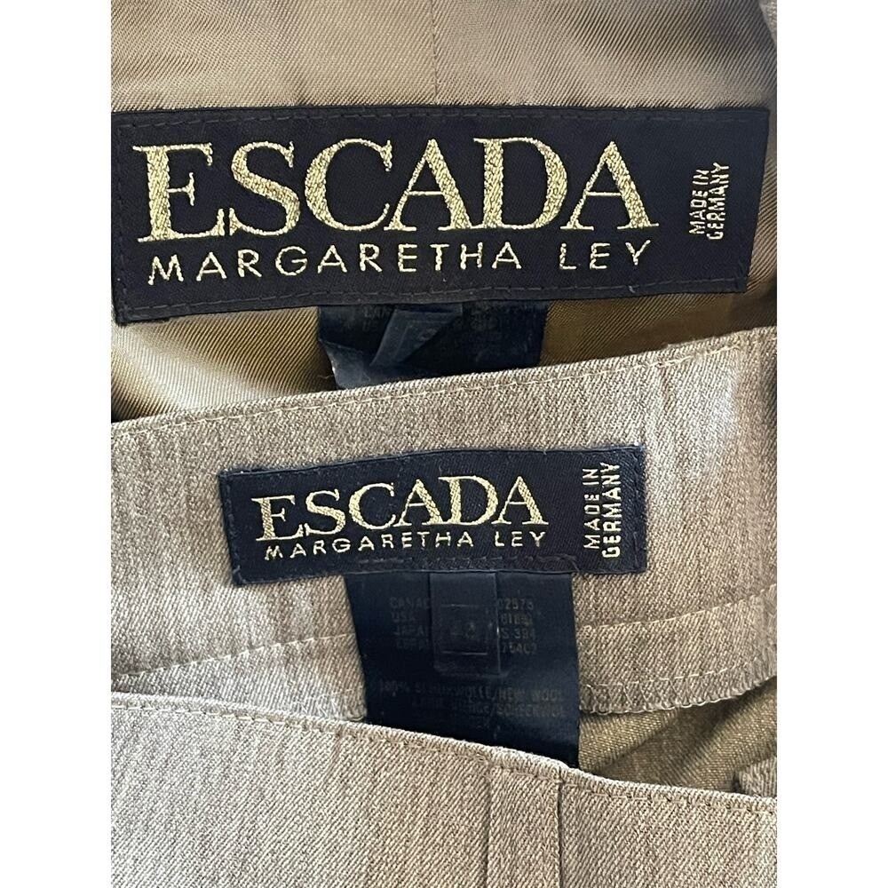Escada Wool Pants Suit - Picture 10 of 15